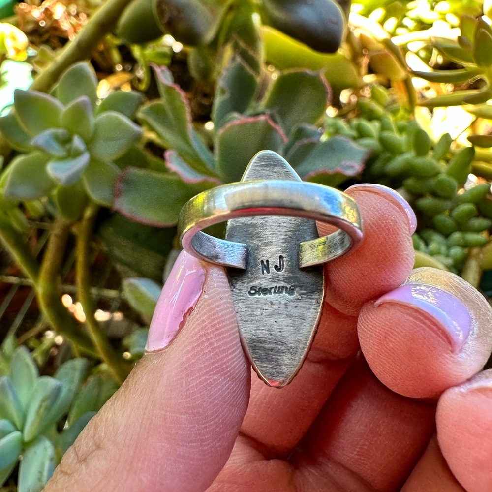 Sterling silver ring - Picture 2 of 4